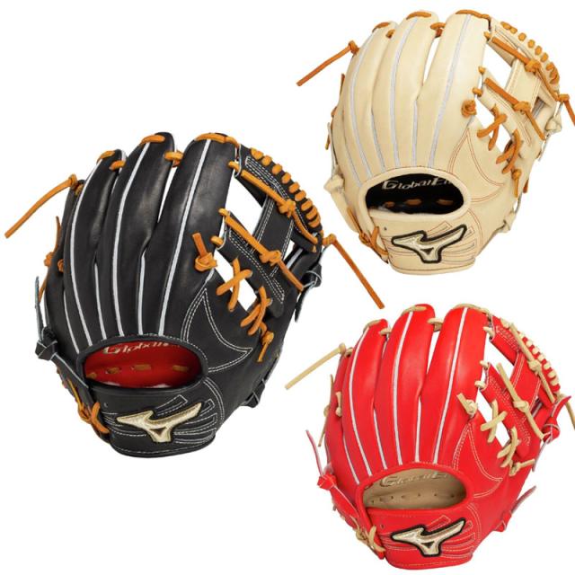 ミズノ 硬式グラブ グローバルエリート プロフェッショナルセレクション 長岡型 25SS 野球 グローブ 一般 大人 【軟式内野手用／サイズ10】 1AJGH32443