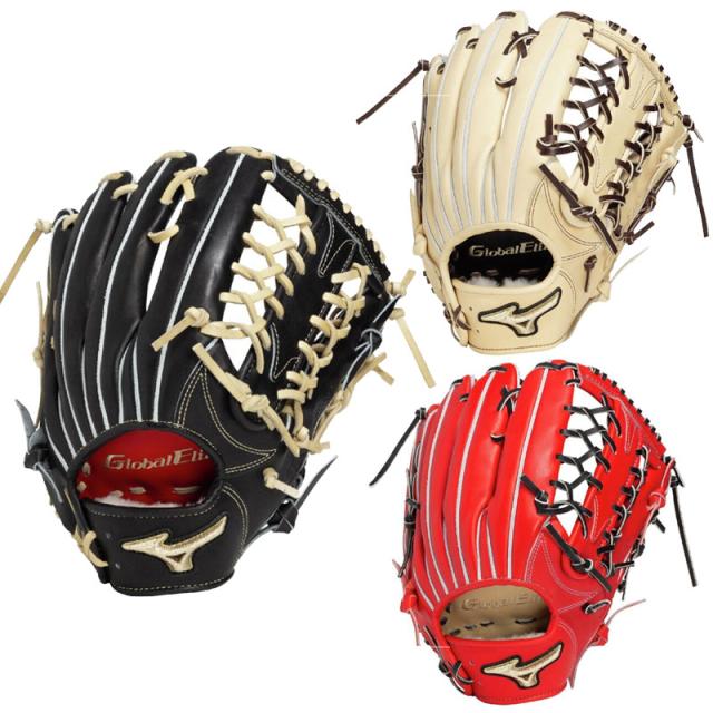 ミズノ 硬式グラブ グローバルエリート Professional Selection ヌートバー型 25FW 野球 グローブ 一般 大人 【硬式外野手用／サイズ18N】 1AJGH33317