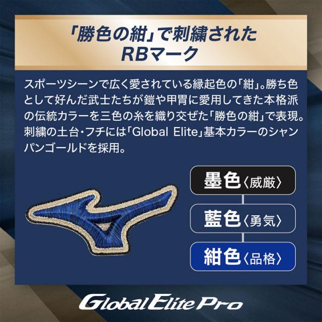 ☆予約商品 4月中旬頃入荷予定☆ ミズノ 硬式グラブ グローバルエリート PRO GE-D46 26SS 野球 グローブ 二遊間 ショート セカンド 一般 大人 【硬式内野手用／サイズ9】 1AJGH34313