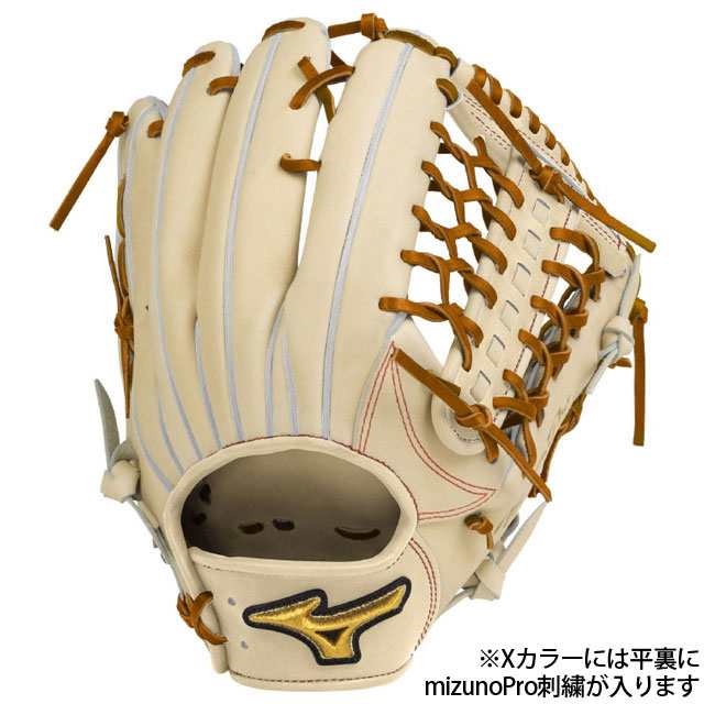 【ミズノ】 硬式グラブ ミズノプロ 22SS グローブ プロ選手モデル BSSショップ限定 一般 大人 【硬式外野手用／栗原型／サイズ18N】 1AJG