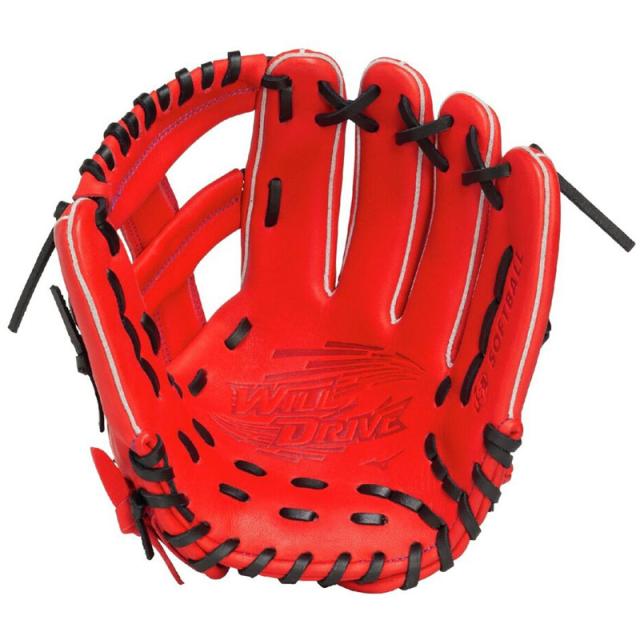 ☆袋プレ☆ ミズノ 少年用 ソフトボールグラブ WILLDRIVE BLUE ウィルドライブ ブルー 25FW グローブ ジュニア 少年 子ども 【ソフトオールラウンド用／サイズS】 1AJGK33700