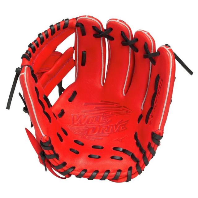 ☆袋プレ☆ ミズノ 少年用 ソフトボールグラブ WILLDRIVE BLUE ウィルドライブ ブルー 25FW グローブ ジュニア 少年 子ども 【ソフトオールラウンド用／サイズM】 1AJGK33710