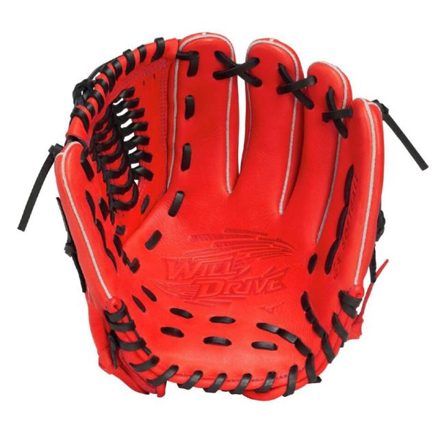 ☆袋プレ☆ ミズノ 少年用 ソフトボールグラブ WILLDRIVE BLUE ウィルドライブ ブルー 25FW グローブ ジュニア 少年 子ども 【ソフトオールラウンド用／サイズL】 1AJGK33720