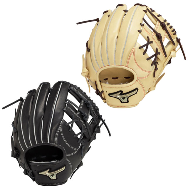 ミズノ 軟式グラブ グローバルエリート Hselection SIGNA 25SS 野球 グローブ 一般 大人 【軟式内野手用／サイズ9】 1AJGR32303