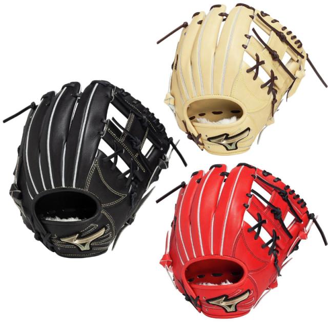 ミズノ 軟式グラブ グローバルエリート HSelection SIGNA 25FW 野球 グローブ 一般 大人 【軟式内野手用／サイズ9】 1AJGR33403