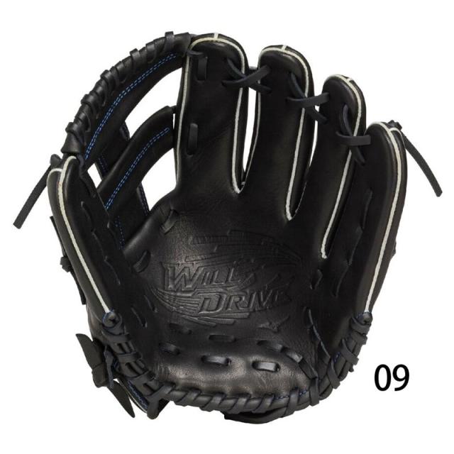 ☆袋プレ☆ ミズノ 少年軟式グラブ WILLDRIVE BLUE ウィルドライブ ブルー 25FW 野球 グローブ ジュニア 少年用 子ども 【少年軟式オールラウンド用／サイズS】 1AJGY33410