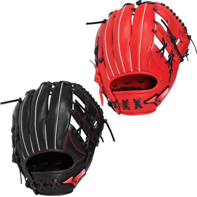 ミズノ 少年軟式グラブ WILL DRIVE RED ウィルドライブレッド 26SS 野球 ジュニア 少年用 【少年軟式オールラウンド用／サイズM】 1AJGY34610