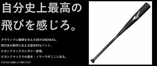 ミズノ】 軟式バット FRP製 ビヨンドマックス レガシー ミドルバランス 限定 22SS 一般 大人 1CJBR165 1CJBR1658383  1CJBR16584の通販はau PAY マーケット - BallClub byスポーツサクライ | au PAY マーケット－通販サイト