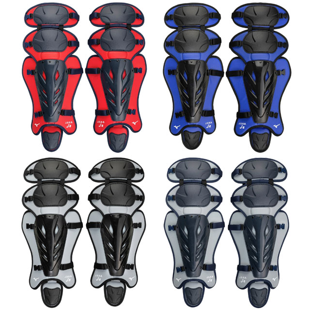 ミズノ 軟式・ゴムソフトボール用 レガーズ レガーツ 捕手用 25SS 野球 キャッチャーギア 防具 一般 大人 1DJLD250