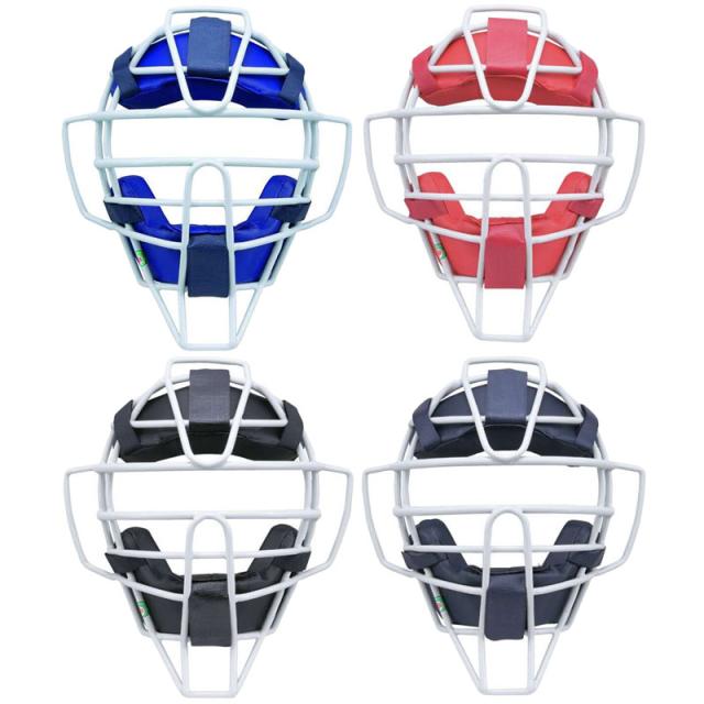 USAMIZUNOキャッチャーマスク硬式 ○USAミズノSamuraiG4青○硬式野球用ホッケー型キャッチャー
