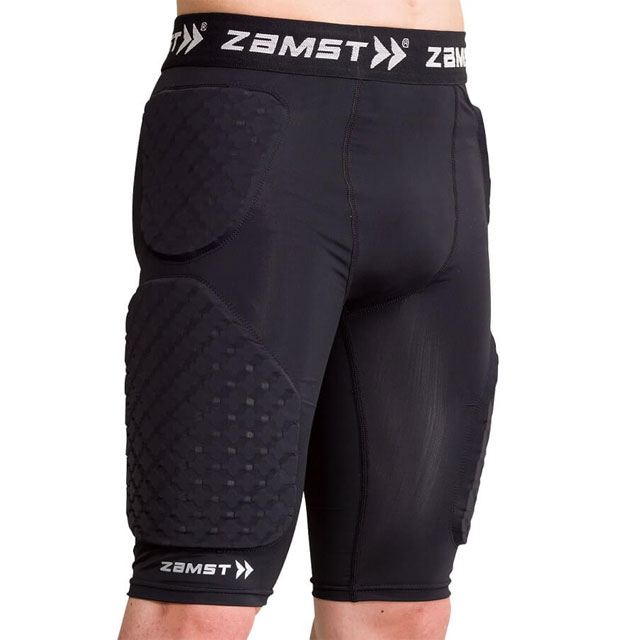 【ザムスト】 スポーツ ブレイブ パッド ショーツ（パッド付ショーツ） ブラック 38890