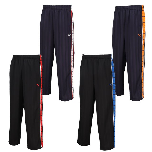 プーマ サッカー フットサル ウェア スポーツウェア SHADOW STRIPE ニットパンツ ロングパンツ 527755の通販は