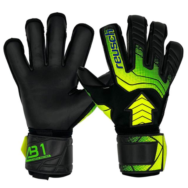 ロイシュ アトラクト AB1 ゴールドX ブラック イエロー サッカー キーパーグローブ アリソン 5460964-7707