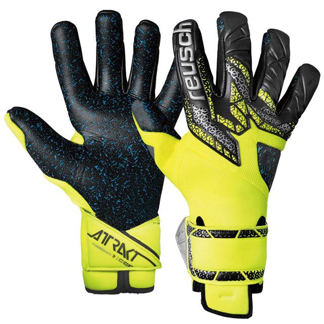ロイシュ サッカー キーパーグローブ アトラクト フュージョン ガーディアン セイフティイエロー ゴールキーパー用品 reusch 5570985-2025