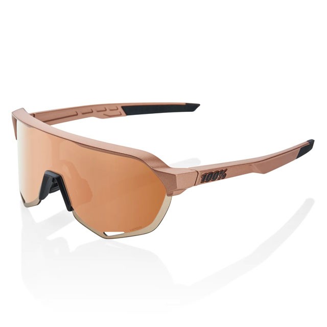 【100%/ワンハンドレッド】 S2 サングラス 野球 ミラーレンズ Matte Copper Chromium HiPER Copper Mirror Lens 6000600005 60006-00005