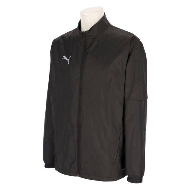 プーマ TEAMCUP ウラトリコット ウーブンジャケット サッカー フットサル フルジップ ジップパーカー 撥水 防風 裏起毛 秋冬 660405-03