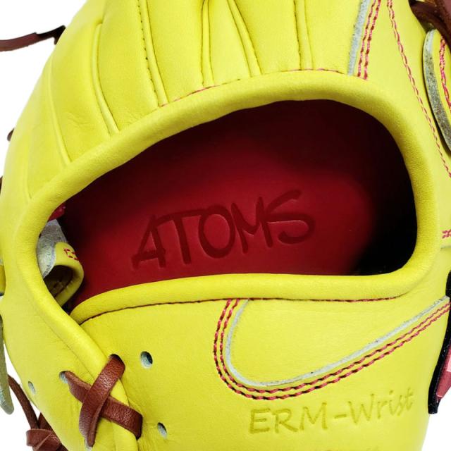 アトムズ 硬式グラブ ATOMS スポサクオリジナルオーダー 野球 グローブ 一般 大人 【硬式外野手用／サイズ32.0】 702-25SO ※7789_6