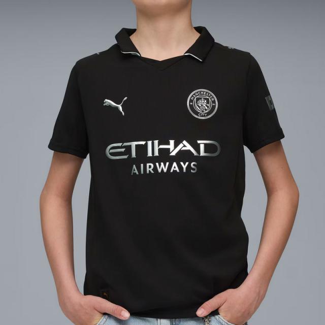 25-26 マンチェスターシティ レプリカユニフォーム アウェイ　ブラック PUMA公式】メンズ 2025-26 マンチェスターシティ FC アウェイ