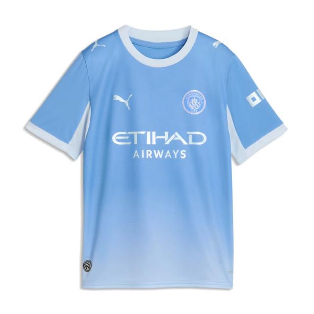 プーマ ジュニア マンチェスター シティFC 26-27 ホーム レプリカ ユニフォーム ブルー PUMA2026FW 784329-01