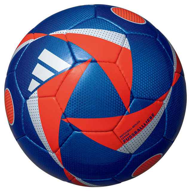 【アディダス】 サッカーボール UEFA EURO2024 フースバルリーベ リーグ 5号球 ブルー JFA検定球 【adidas2023ball】 AF594BRの通販は