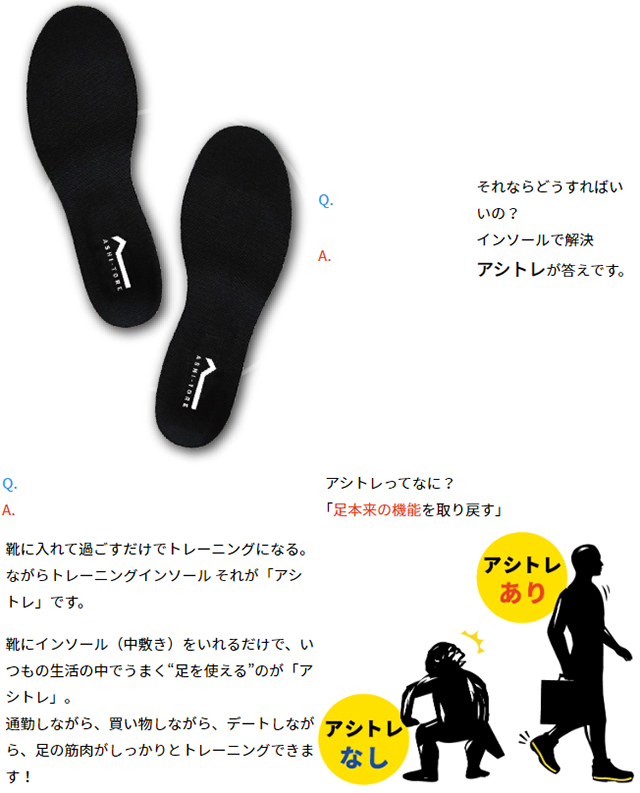 インソール（中敷き） – タグ "ASHI-TORE" – BMZ公式 ASHI-TORE ENTRY インソール Lサイズ 男女兼用