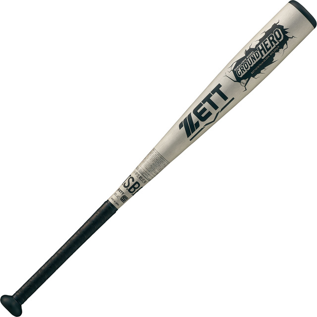 ＺＥＴＴ ゼット 少年軟式バット 金属製 GROUND HERO グランドヒーロー 野球 ジュニア 子供 BAT74578-1300