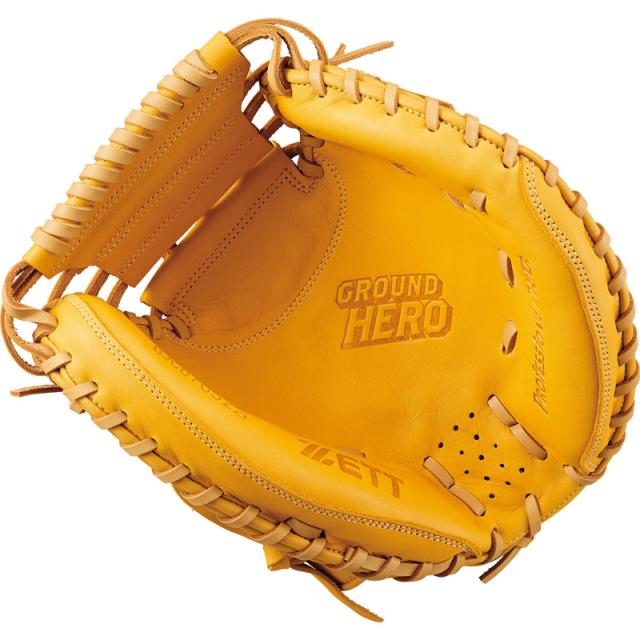 ☆袋プレ☆ ＺＥＴＴ ゼット 限定 少年軟式グラブ グランドヒーロー キャッチャーミット 野球 グローブ ジュニア 子供 少年軟式捕手用 BJCB76522F-5432_1