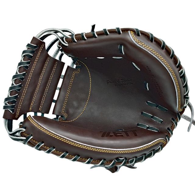 ＺＥＴＴ ゼット 限定 野球 硬式グラブ キャッチャーミット プロステイタス 捕手用 森選手タイプ コユニ仕様 グローブ 硬式捕手用 BPROCM962G-3719A_1