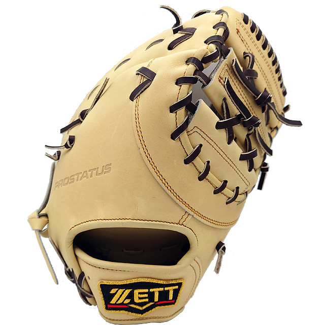 ＺＥＴＴ/ゼット 限定 硬式グラブ ファーストミット プロステイタス 一般 大人 硬式一塁手用 野球 グローブ BPROFM233-3237