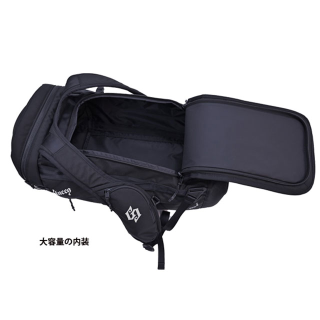 【取り寄せ商品】 blueeq ブルイク ATHLETE 5R TANK BAG アスリート タンク バッグ バックパック 約45L バット2本収納可能 野球 スポーツバッグ 遠征 合宿 チーム BQB-00041_14
