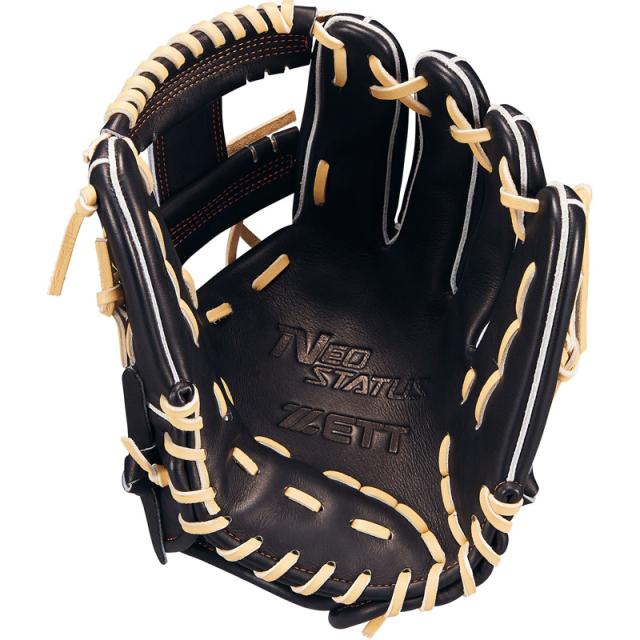ZETT ネオステイタスVL 硬式グローブ 黒 今宮健太モデル ZETTネオ