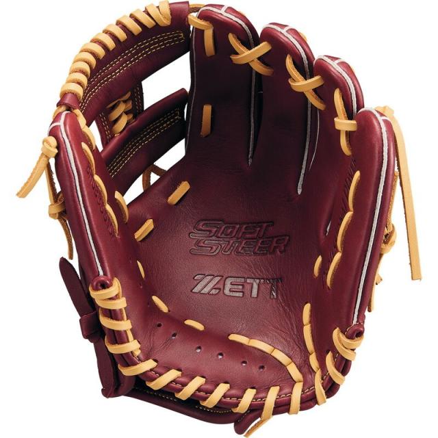 ＺＥＴＴ ゼット 限定 軟式 グローブ ソフトステア オールラウンド用 グラブ サイズ3 野球 一般 大人 M号 BRGB35510F_8