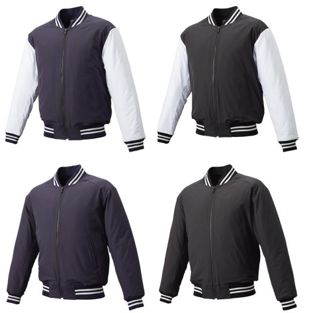 ＳＳＫ エスエスケイ 蓄熱中綿フルZIPグラウンドコート 長袖 グラコン トレーニングウェア 防寒 25FW 野球 ウェア アウター 部活 学生 移動着 一般 大人 BWG2550