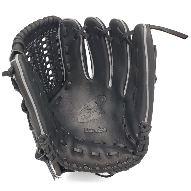 ドナイヤ】 軟式グラブ 限定 グローブ 野球 ゴムソフト 黒 ブラック