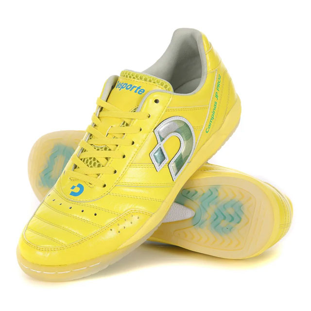デスポルチ フットサル インドアシューズ カンピーナス JP PRO2 LTD イエロー グリーン 屋内シューズ DS2038-PYELKG ※返品・交換・キャンセル不可商品