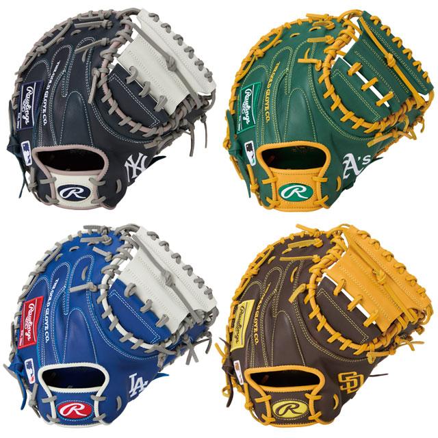 ローリングス 軟式グラブ キャッチャーミット HYPER TECH MLB TEAM Rawlings2025SS 野球 グローブ 一般 大人 【軟式捕手用／サイズ33.0】 GR5HTM2AC
