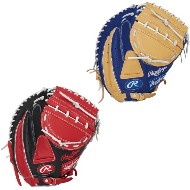 ローリングス ソフトボールグラブ キャッチャーミット HYPER TECH COLORS Rawlings2025FW グローブ 一般 大人 【ソフト捕手用／サイズ34.0】  GS5FHTC23F