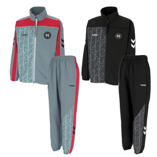 33％OFF！ ヒュンメル H.FC ウィンドジャケット パンツ 上下セット サッカー フットサル トレーニングウェア HAW2189-HAW2189P
