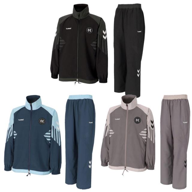 28％OFF！ ヒュンメル H.FC ウーブンジャケット パンツ 上下セット サッカー フットサル ウェア HAW2204-HAW2204P