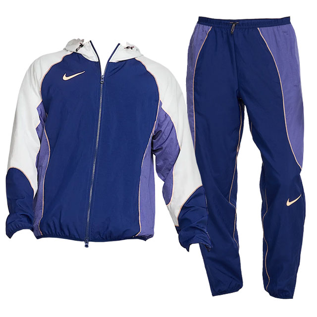 28％OFF！ ナイキ サッカー フットサル STRK+ ストライクプラス フーデッドジャケット パンツ 上下セット ブルーボイド NIKE2025SS HJ3803-HJ3805-492