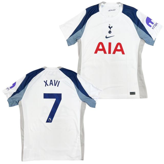 ナイキ トッテナム ホットスパー 25-26 スタジアム ホーム #7 シャビ・シモンズ ネーム入り マーキング ユニフォーム レプリカ HJ4598-NUMBER-7