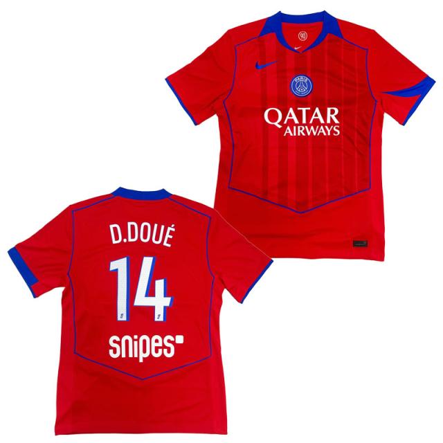 ナイキ パリ サンジェルマン PSG 25-26 スタジアム 3rd #14 デジレ・ドゥエ ネーム入り HJ4606-NUMBER-14