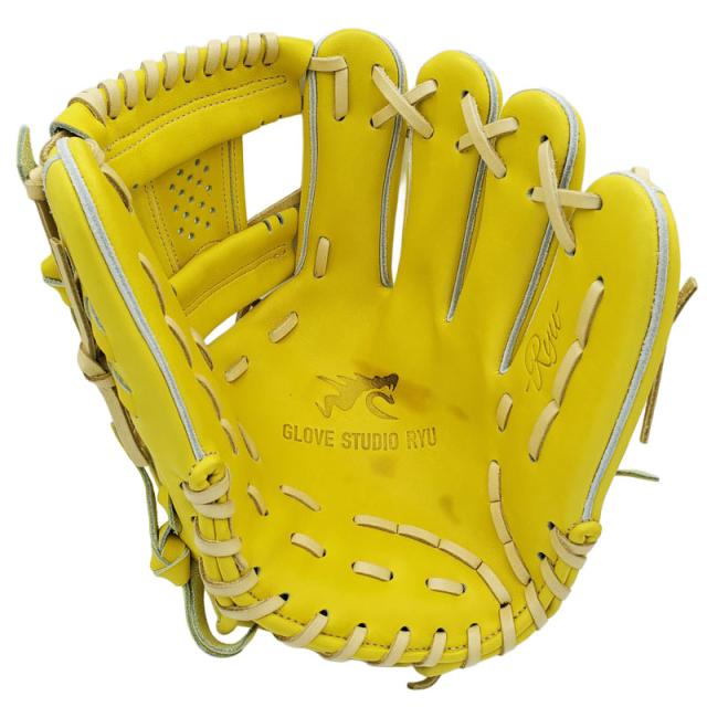 GLOVE STUDIO RYU リュウ 硬式グラブ キップレザー 野球 グローブ パンチング 一般 大人 【硬式内野手用】 RYU-ICK_1