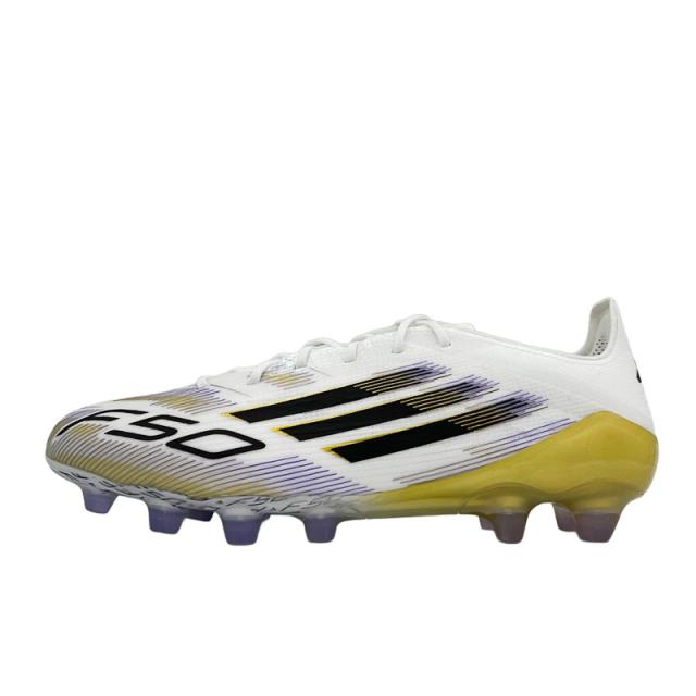 30％OFF！ アディダス サッカースパイク F50 ELITE HG/AG ジャパン フットウェアホワイト 土 人工芝 （adidas2025Q3） JR1701_1