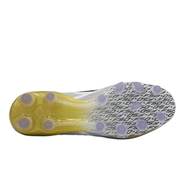 30％OFF！ アディダス サッカースパイク F50 ELITE HG/AG ジャパン フットウェアホワイト 土 人工芝 （adidas2025Q3） JR1701_3
