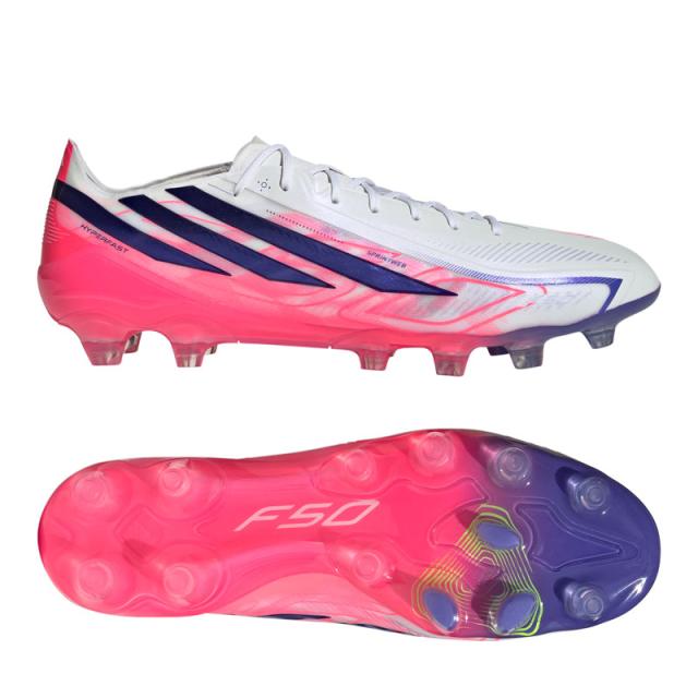 アディダス F50 HYPERFAST ELITE HG/AG JAPAN フットウェアホワイト サッカースパイク 土 人工芝 adidas2026Q3 KK1038