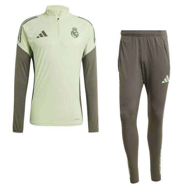 アディダス アディダス サッカー レプリカウェア レアル・マドリード ティロ 25 コンペティション トレーニング トップス パンツ 上下セット セットアップ （adidas2025FW） KPE65-KPE68-JP3979