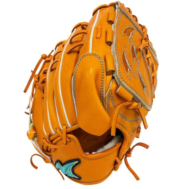 ノーリミット 硬式グラブ Nolimit KSRシリーズ ウェブを曲げない 野球 グローブ 一般 大人 【硬式投手用／サイズ30cm】 KSR-01-ORGSAX