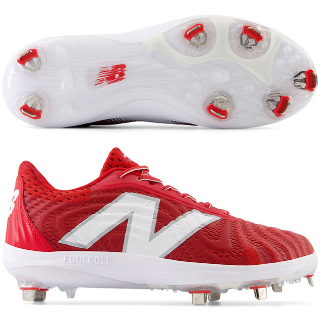 40％OFF ニューバランス 野球スパイク 埋め込み金具スパイク FuelCell X フューエルセル 4040 v7 l 2E 野球 一般 大人 L4040TR7 ※Pカバー取付不可