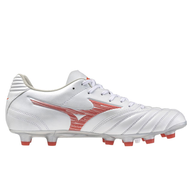 Mizuno サッカーシューズ ホワイト Mizuno サッカーシューズ・スパイク ホワイト/ブラック - メルカリ